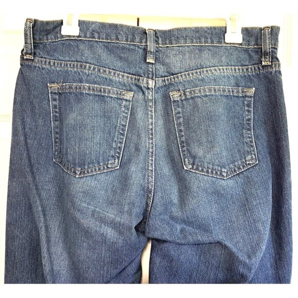 Cabela's Women's 8 Long Cotton Jeans 34" Inseam Medium Wash - Picture 5 of 7